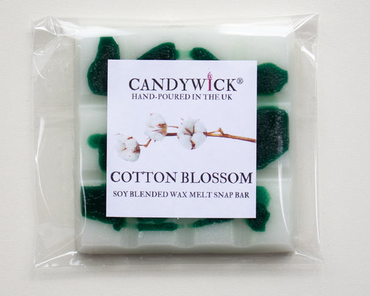 Cotton Blossom Wax Snap Bar