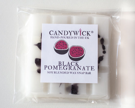 Black Pomegranate Wax Snap Bar