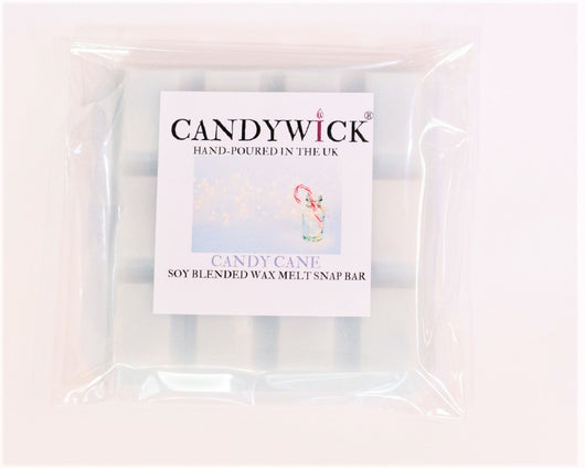 Candy Cane Wax Snap Bar