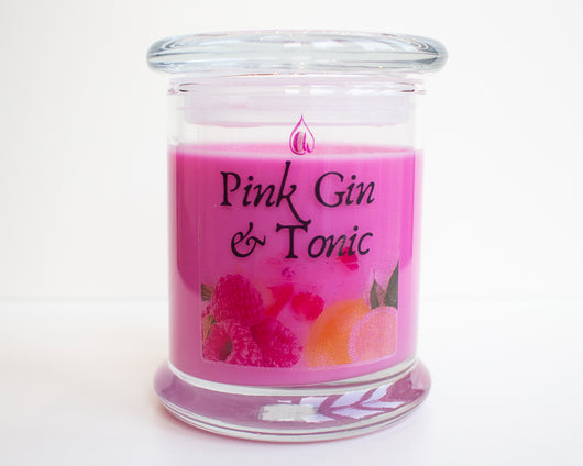 Pink Gin & Tonic Candle