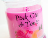 Pink Gin & Tonic Candle