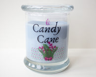 Candy Cane Candle